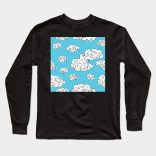 Fairytale Weather Forecast Large Scale Print Long Sleeve T-Shirt